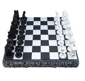 Elegant Chess Set for Display or Play,Personalized Chess Set,Unique 3D Printed Chess Set,Perfect for Home Decor or Gif, Demonic , Demon