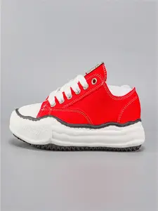 Soft Sole Comfortable Dissolving Shoes, Couple Height Increasing Canvas Sneakers, Casual Low Top Flatform Shoes for Men and Women