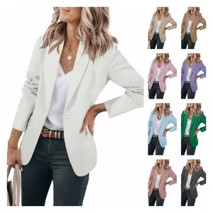 Women’s casual open-front long-sleeve work suit jacket GARMENTARY
