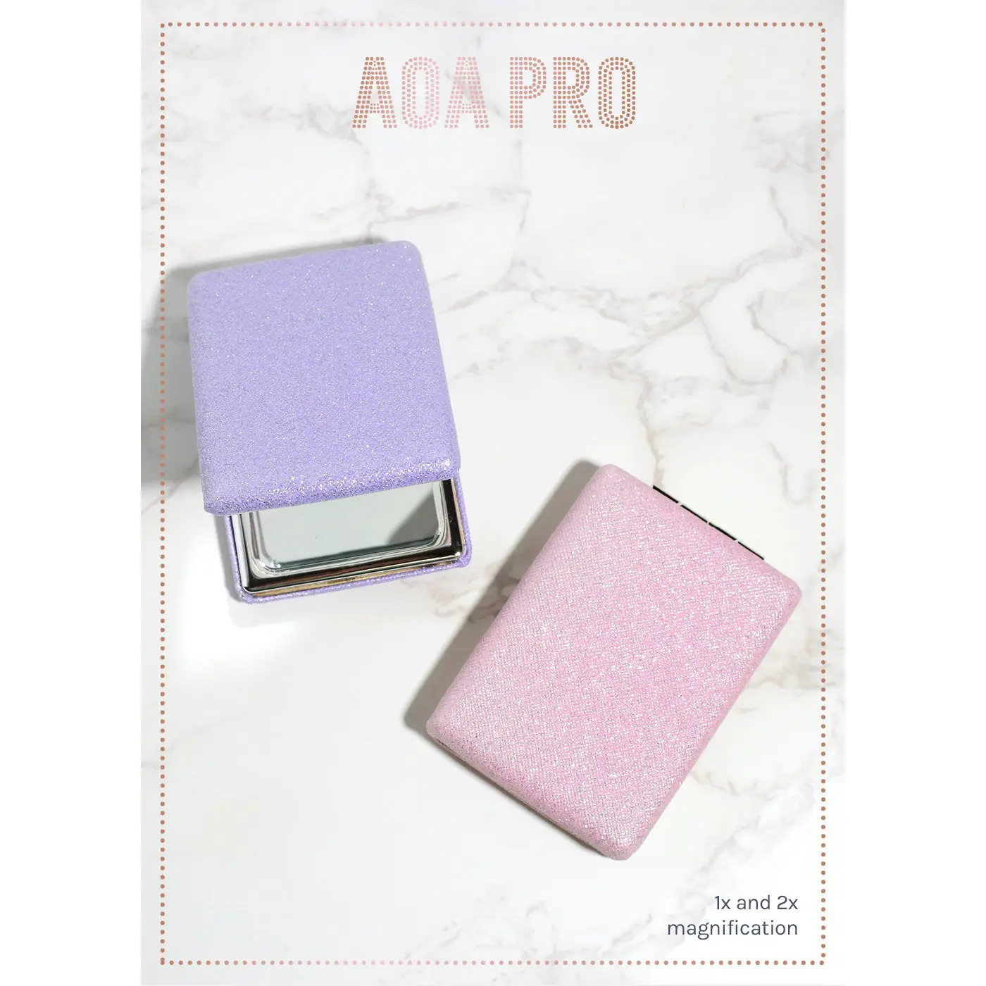 AOA Pro Double-Sided Compact Mirror – Glimmer