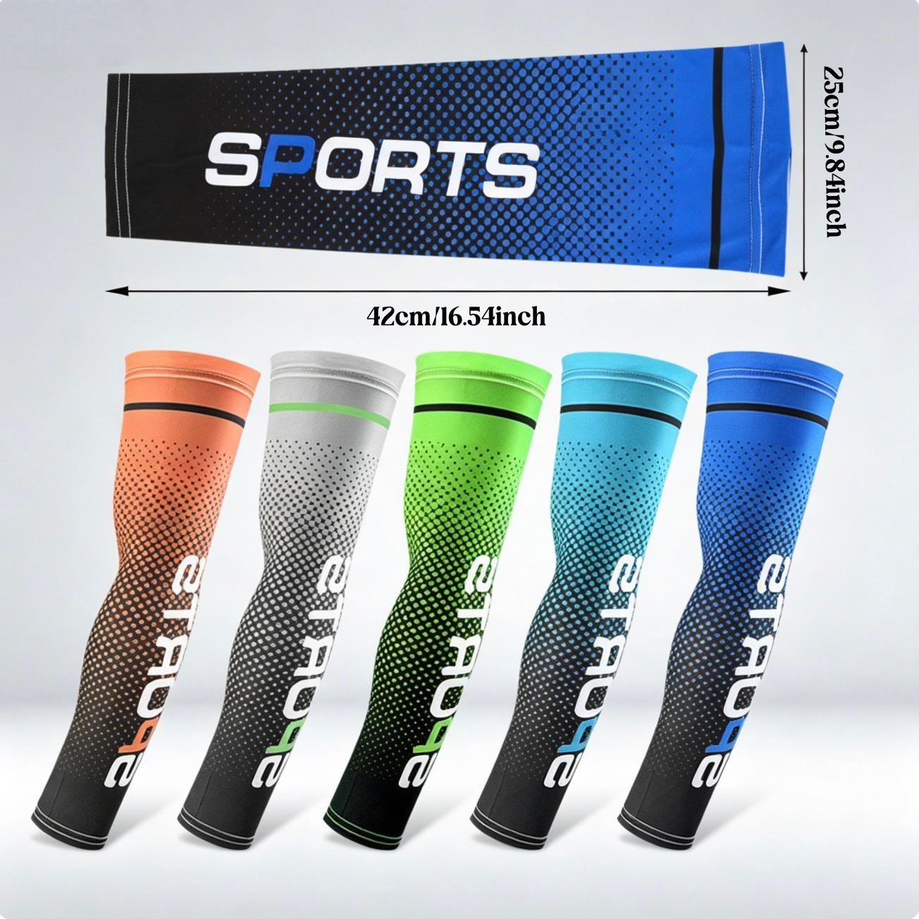 5 Pairs Cooling UV Arm Sleeves – Lightweight, Breathable, Comfortable, Sweat-Resistant, Soft & Stretchy, Perfect for Sun Protection, Outdoor Sports, Travel, Hiking, Running, Cycling and Summer Fun 5 Pairs Cooling UV Arm Sleeves – Lightweight, Breathable, Comfortable, Sweat-Resistant, Soft & Stretchy, Perfect for Sun Protection, Outdoor Sports, Travel, Hiking, Running, Cycling and Summer Fun