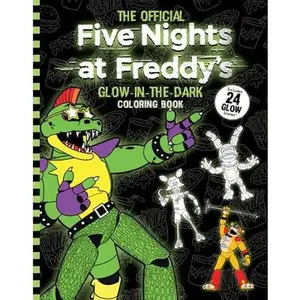 Five Nights at Freddy's Glow in the Dark Coloring Book -- Scott Cawthon, Paperback