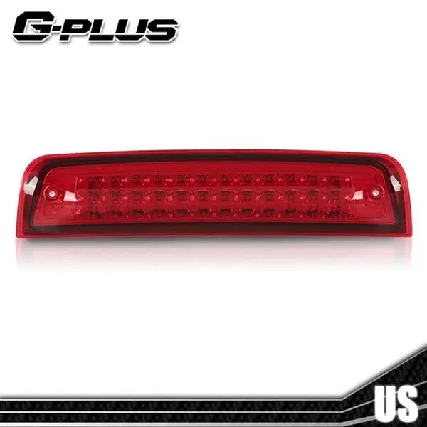 SCITOO LED 3rd Brake Light – Black Housing, Clear Lens, Fits 1999-2016 Ford F250 F350 Super Duty