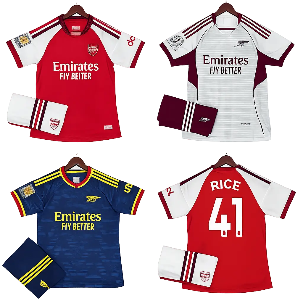 Custom Arsenal 26/27 Soccer Home/Away Jersey Shirt| Premium Quality Kit