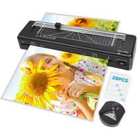 A3 Laminator Black (20Films+Cutter+Corner Rounder)