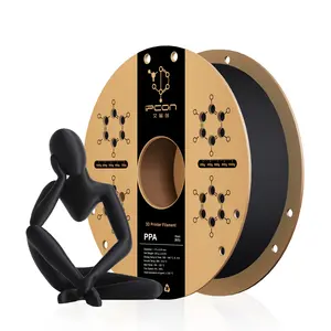 iPCON PPA 250g Trial Size 3D Printing Filament, 1.75mm Random Color High Strength & Toughness PPA 3D Printer Filament, Ultra Low Warping & Anti-Creep, Moisture & Wear Resistant High Speed Printing PPA 3D Printer Filament for Testing, Small Projects