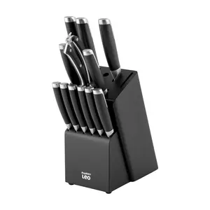 BergHOFF Graphite Stainless Steel 13Pc Knife Block Set