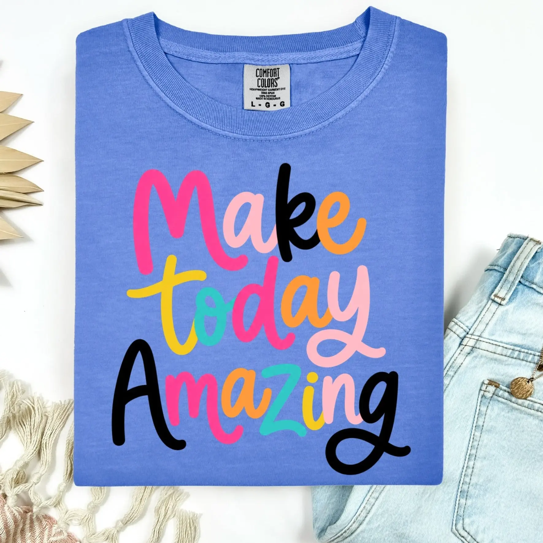 make today amazing clear film screen print