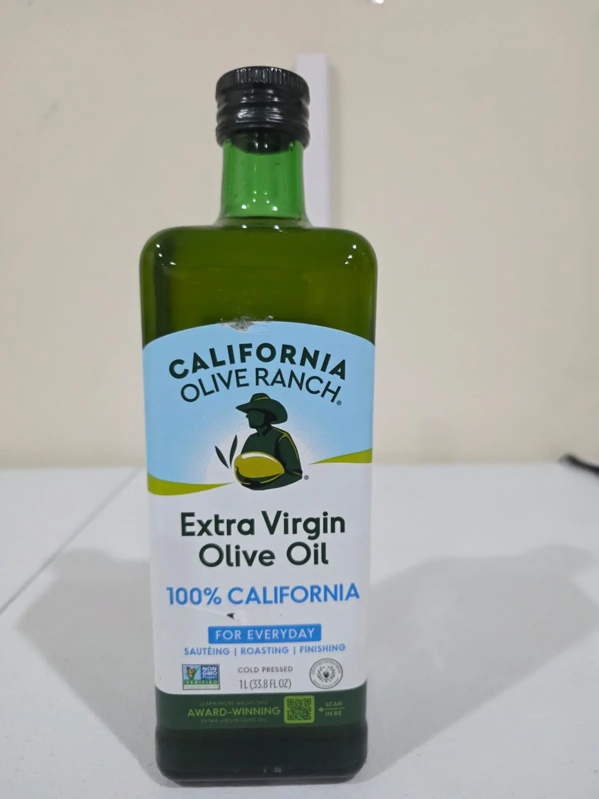 California Olive Ranch 100% California Extra Virgin Olive Oil, 1L