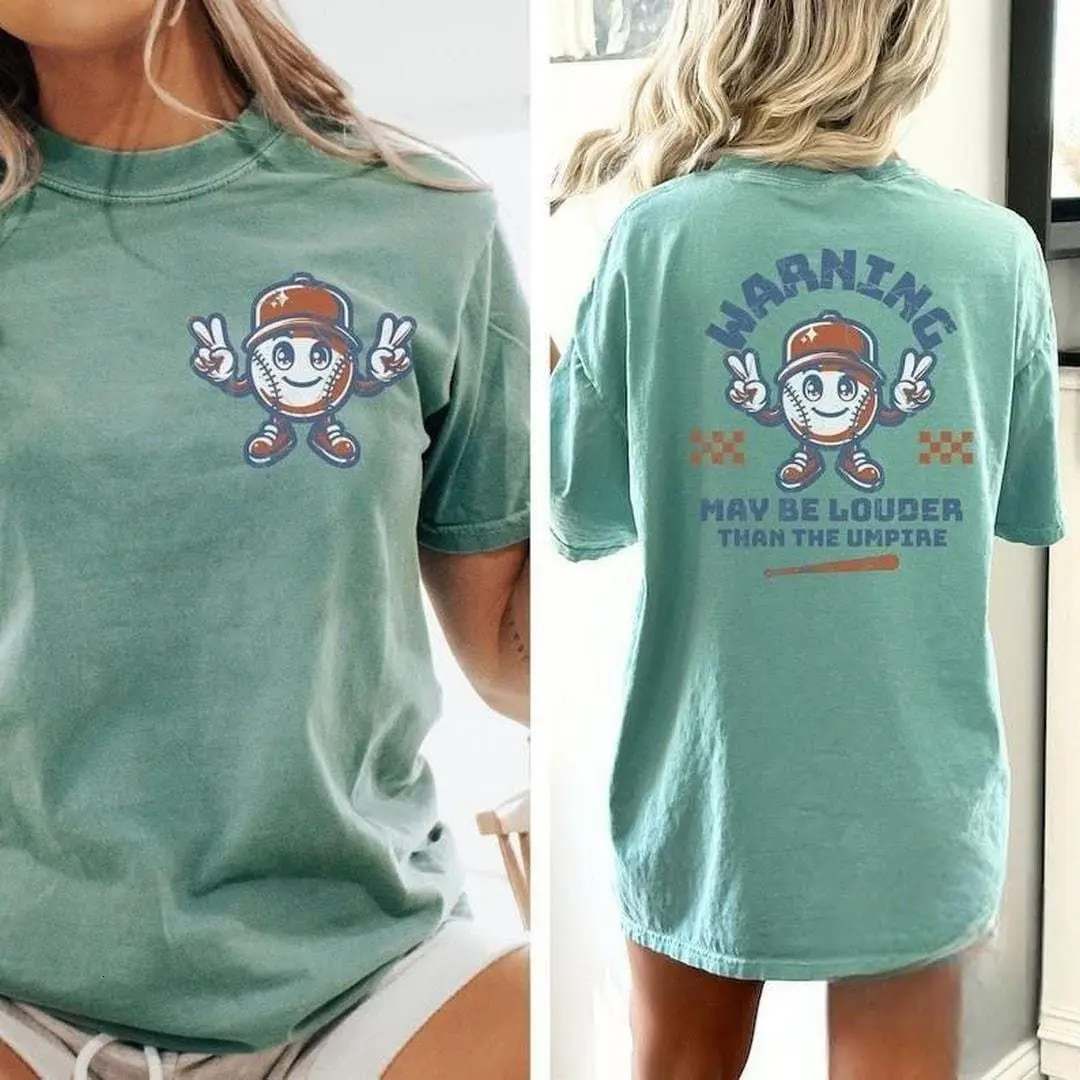 Funny Baseball Shirt, Comfort Colors Tee For Mom, Perfect Baseball Gift - Sports Mom Fan Shirt - Casual Baseball Fan T-Shirt