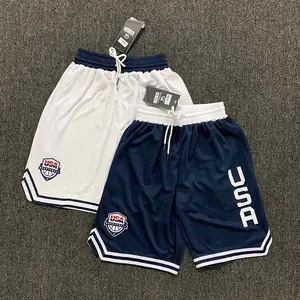 Summer Basketball Running Shorts Men High Quality Social Elastic Waist Shorts 2 Colors Sport Clothes Training Shorts