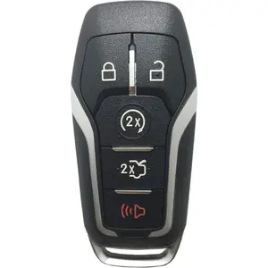 Smart Fob Shell Case Fit for Ford Fusion Mustang Explorer Edge 5 Buttons Keyless Entry Remote Fob Cover Housing