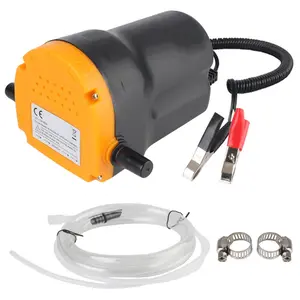 12V Vacuum Pump Electric Automatic Car Engine Gas Oil Pump, Water and Oil Absorption Fuel Tank Tools Compatible with SUV Truck RV Boat