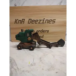 Wooden Toy Excavator