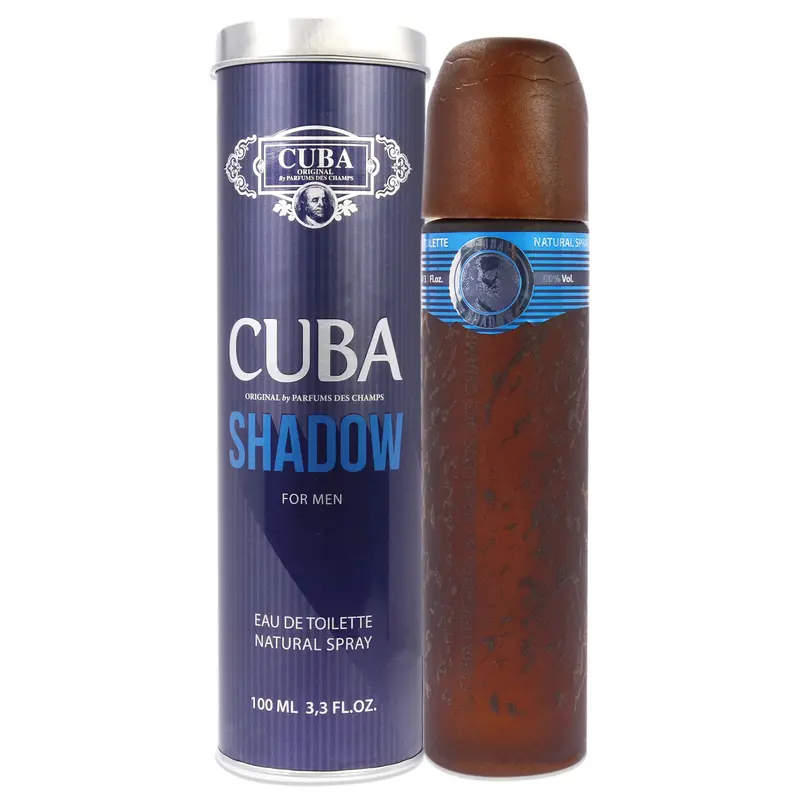 Cuba Shadow by Cuba for Men - 3.3 oz EDT Spray