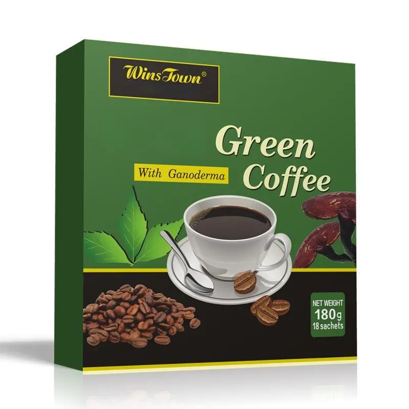 Wins Town 10-in-1 Green Coffee Mix, 180g Green Coffee Beverage Wins Town 10-in-1 Green Coffee Mix, 180g Green Coffee Beverage