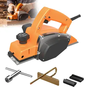 PortableElectric Woodworking Planer, Handheld Woodworking ElectricTool, Suitable for Surface Treatment, Woodworking, Carpenterand Home DIY