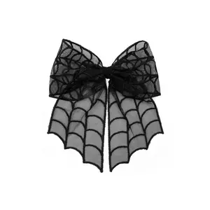 Spiderweb Lace Hair Bow