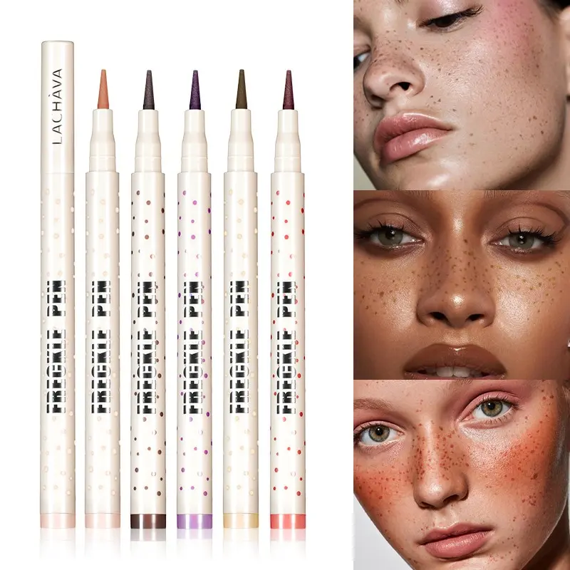 Realistic Freckle Pen, Easy Application Natural Look, Waterproof Quick-Dry Eyeliner, Perfect for Daily Makeup, Long-Lasting Formula