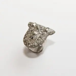 Upcycled 1920's Rhinestone Fountain Ring | ONE-OF-A-KIND