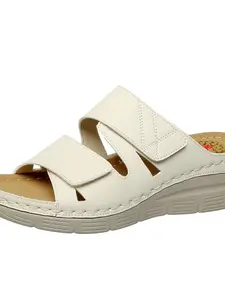 Women's Fashionable Plain Color Slides, Open Toe Sandals, Casual Comfortable Platform Slippers for Beach, Fashionable Slides for Indoor & Outdoor Wear, Walking Shoes