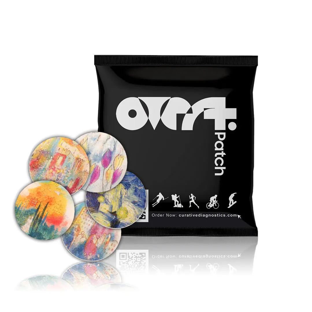 Overt Libre 3 Sensor Patch – Waterproof & Flexible | Art, Carnival, Tattoo & More – 5 Pack