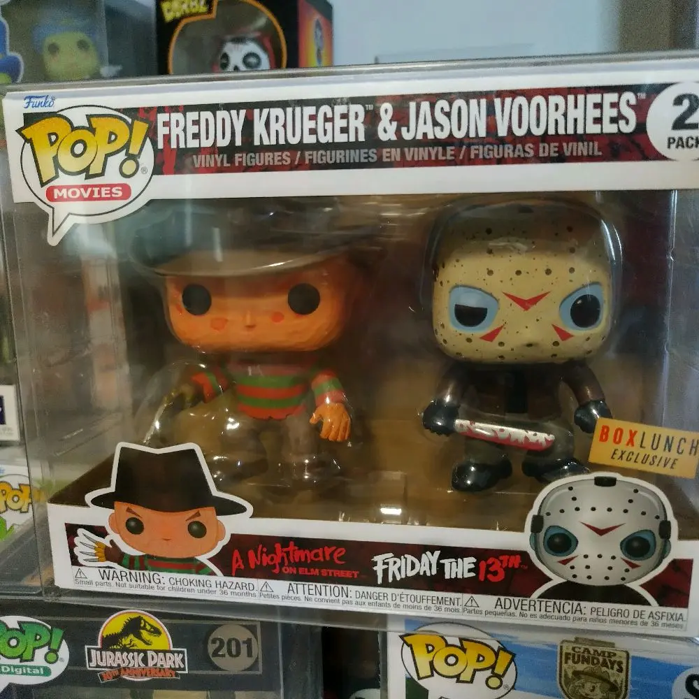 non-bloody Jason Freddy 2 pack with protector non-bloody Jason Freddy 2 pack with protector