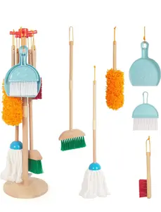 Wooden Kids Cleaning Toy Set