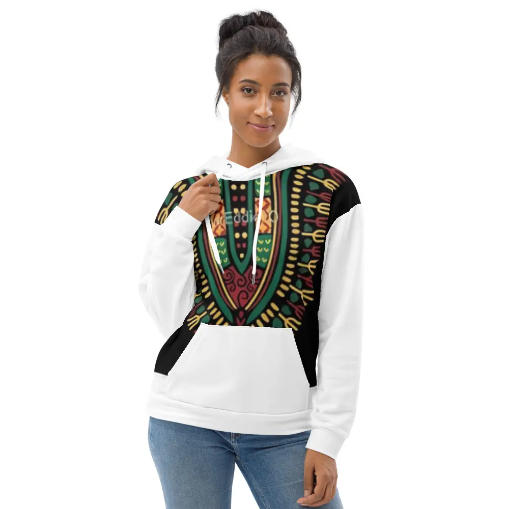 Dashiki print Unisex Hoodie