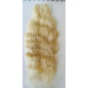Blonde Wavy Weft