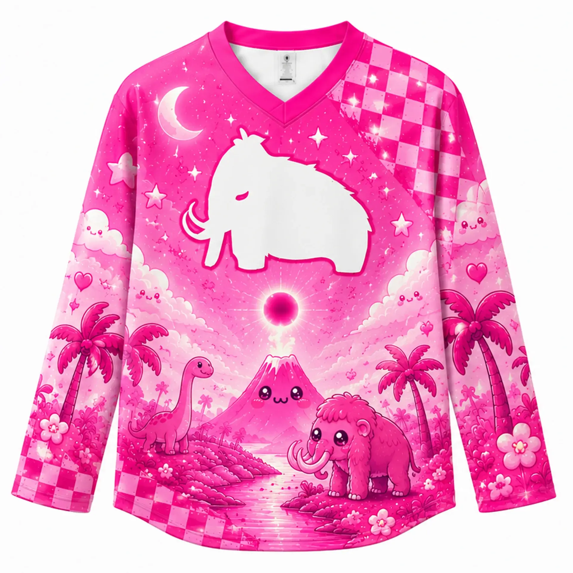 Wooli Kawaii rave hockey jersey