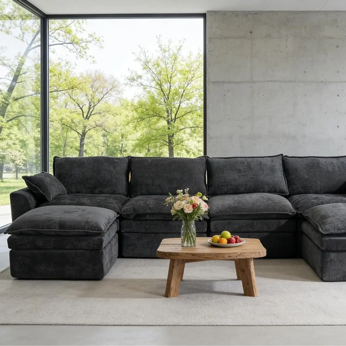 Black Chenille