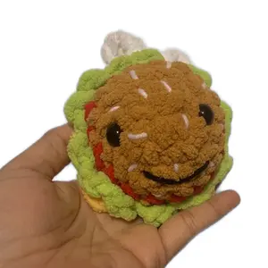 crochet  bee burger