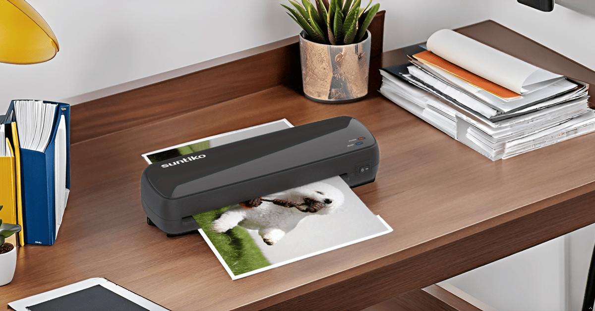 Versatile Laminator Machine,It has Quick Warm Up, Fast Laminating Documentation and Photos, Increases Their Long Term Color Preservation. Suitable for Family, Office and School A4/A5/A6 Size