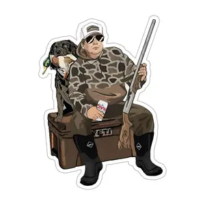 Camo Hunter Boykin Trump Sticker Decals for Guns laptop  Books