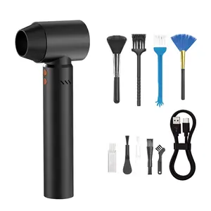 High-Power Turbo Air Duster with Flashlight | 4 Speeds Up to 7000 RPM, 21000mAh Rechargeable, Multipurpose Jet Blower with 25W Charger