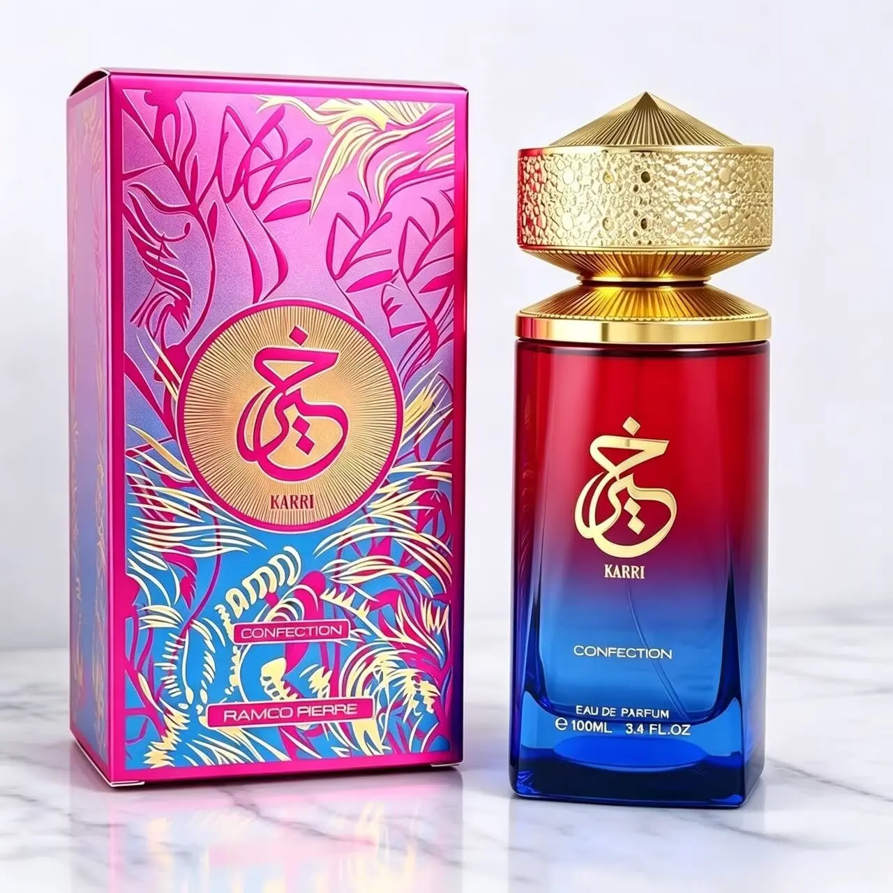 100ML Strawberry Perfume for Her, Marshmallow Vanilla Cream Eau De Parfum, Sweet Gourmand Long Lasting Fragrance, Elegant Alluring Fragrance, Liquid Form, Fruit Scents