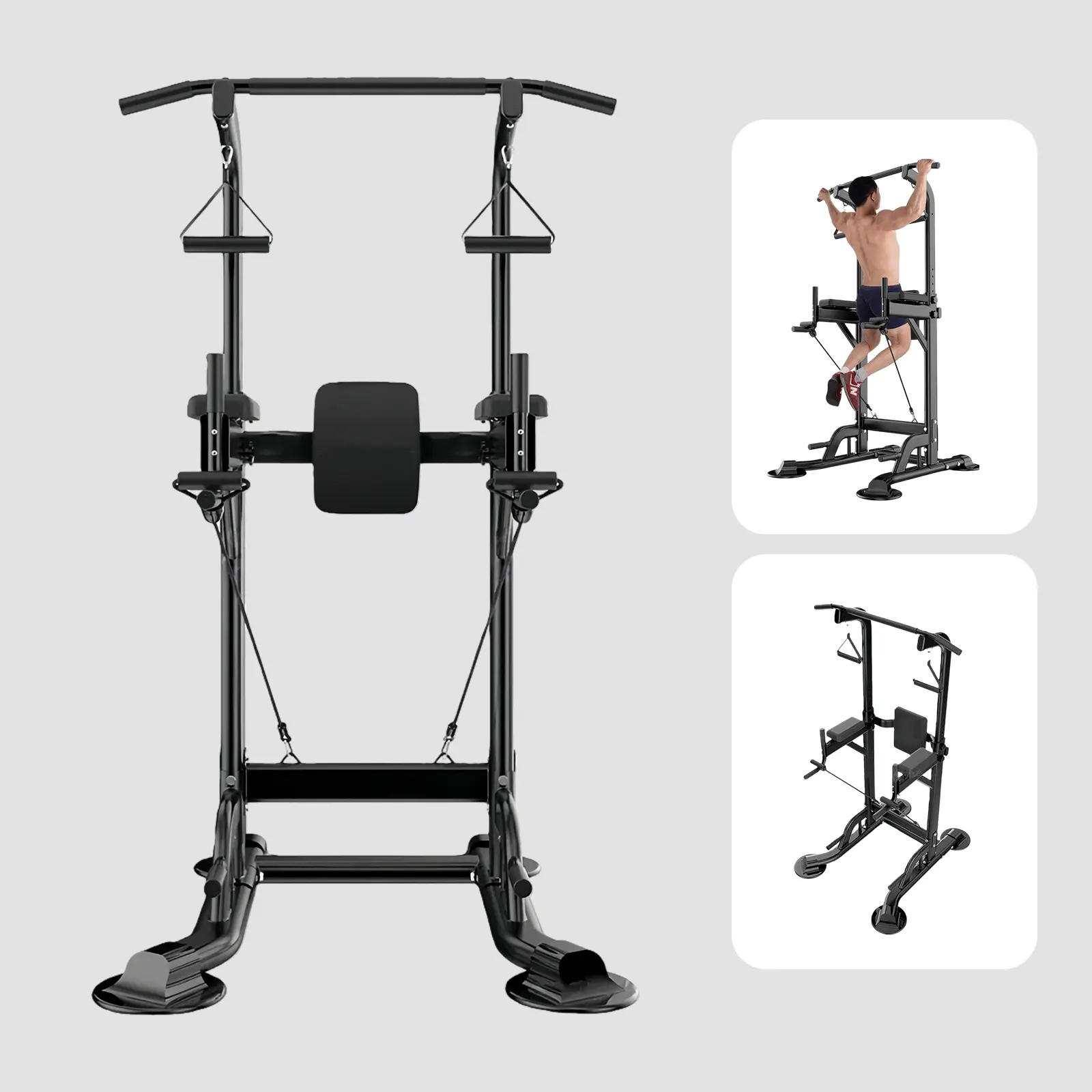 Pull Up Rack, Adjustable Height Multifunctional Pull-up Bar, Suitable for Stretch Strength Training, Arm Muscle Exercise