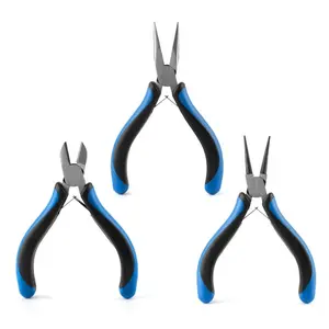Jewelry Making Tool Chain Nose Pliers Steel Texture Suitable for Crafting
