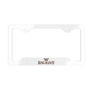 KING RANCH Metal Vanity License plate, Aluminum License Plate, Car Tag, Accessories, 12 x 6 Aluminum Material