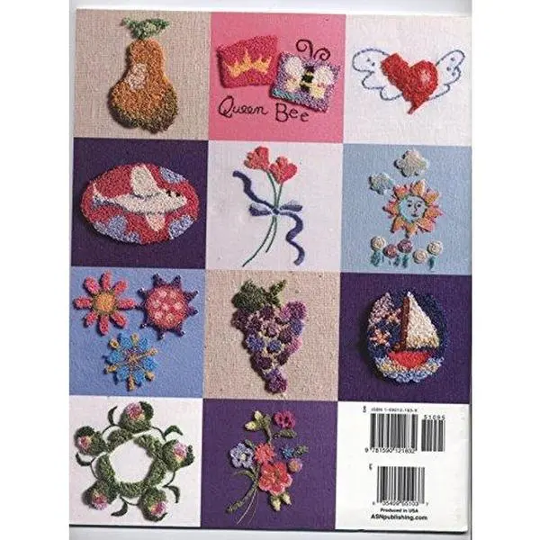 USED Book - Punch Needle Designs with Style (Paperback) - english