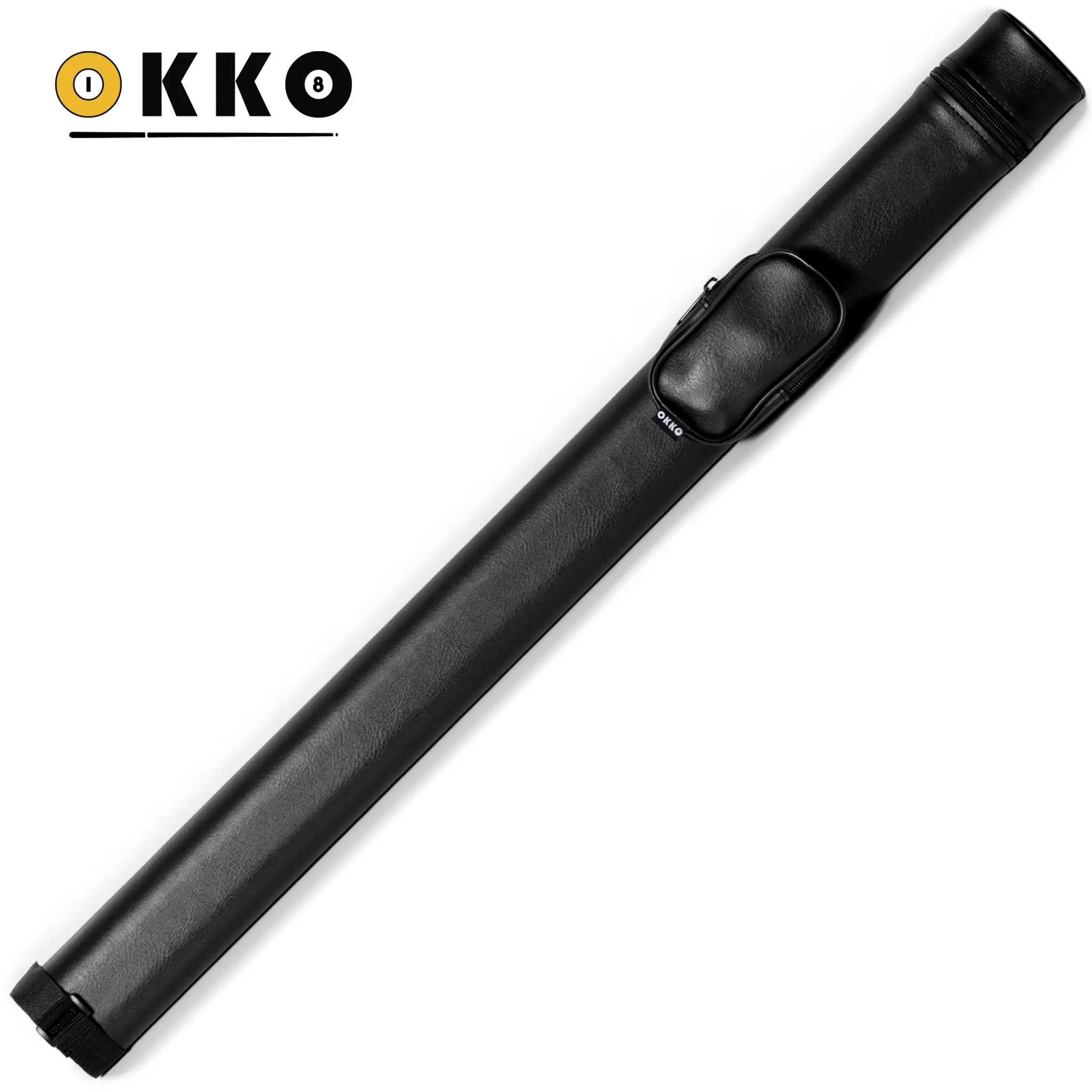 OKKO Billiard Hard Deluxe Oval Case Black 1x1 OKKO Billiard Hard Deluxe Oval Case Black 1x1