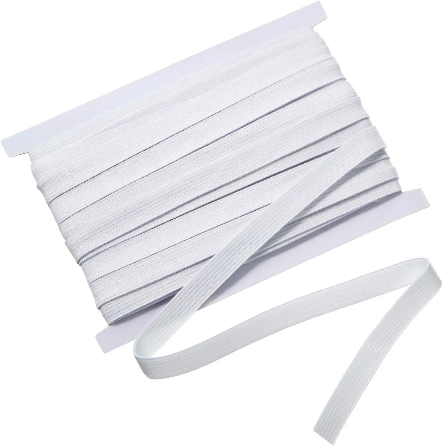 Elastic for Sewing Knit Elastic Band(1/2 Inch X 11 Yards,White)