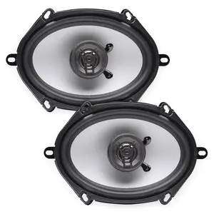 Crunch 250W Full Range 2 Way Coaxial Car Audio 5x7 by 6x8" Speaker Pair CS5768CX