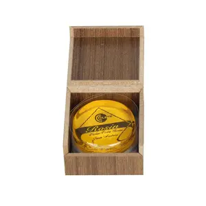 Violin Rosin, High Purity Universal Violin Rosin with Wooden Box & Cleaning Cloth, Musical Instrument Accessories for Violin