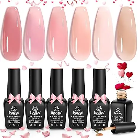 Veil of Heaven - 6 Colors Nude Gel Polish