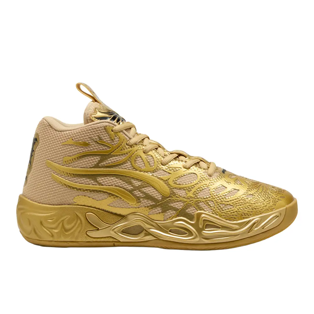 PUMA Mens X Lamelo Ball Mb.04 Golden Child Basketball Sneakers Shoes - Gold PUMA Mens X Lamelo Ball Mb.04 Golden Child Basketball Sneakers Shoes - Gold