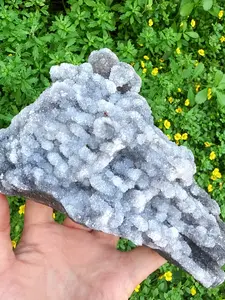 1pc Natural Sphalerite Cluster/Gray to Black Hexagonal Natural Crystal Geode with White Veins/Handcrafted Home Decor/Unique Gift for Collectors/Holiday Party Decoration/Collector's Item/Geometric Shape/Veined Texture
