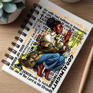 UV Decal 5x7 Praying Woman Camouflage