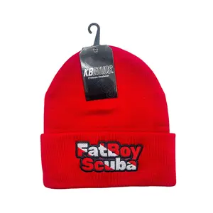 FatBoy Scuba Red Beanie